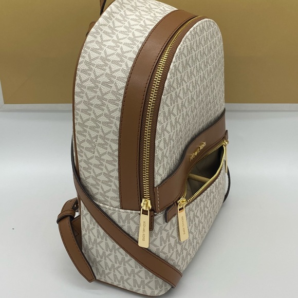 MICHAEL KORS KENLY MEDIUM BACKPACK VANILLA - Picture 4 of 16